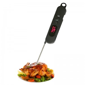 Termometro per carne da cucina digitale da lettura istantanea in acciaio inossidabile per grigliare