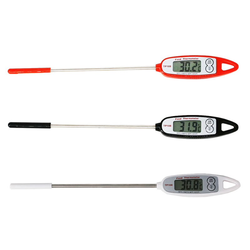 Tester di temperatura della cucina della sonda dell'acciaio inossidabile di cottura domestica