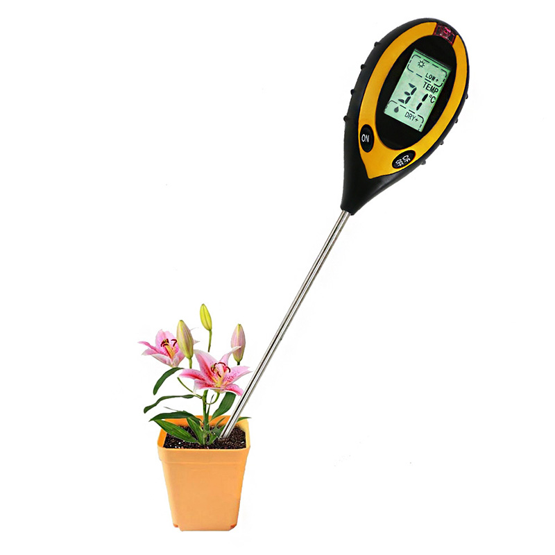 Dataloggers Soil Moisture Sonde Alta precisione pH pH Termometro di misurazione