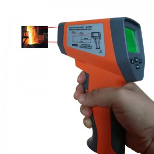 Hot CE Digital LCD palmare a infrarossi termometro pistola a contatto temperatura pistola rivelatore di temperatura a infrarossi industriale